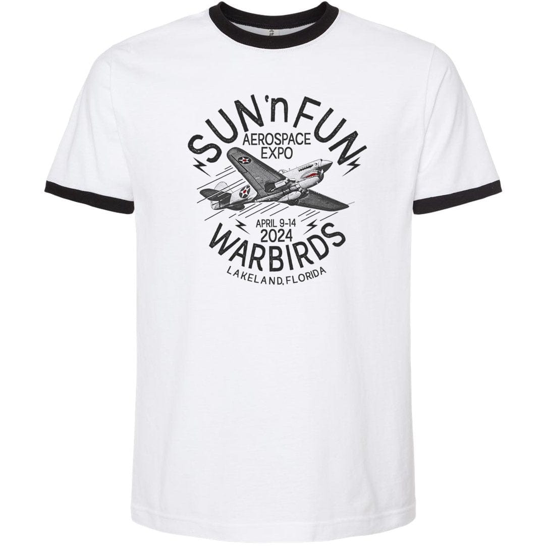 SUN 'n FUN Shirts XLarge / White-Black Warhawk SUN 'n FUN 2024 T-Shirt