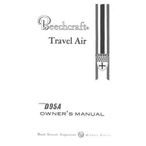 Essco Aircraft Aircraft Manual Beech D95A Travel Air Owner's Manual (part# 95-590014-61)