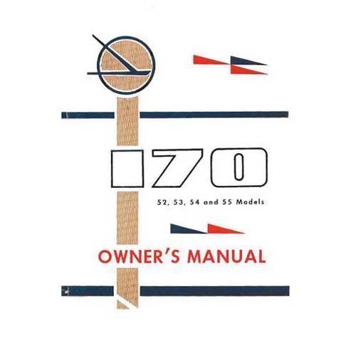 Essco Aircraft Aircraft Manual Cessna 170B 1952-55 Owner's Manual