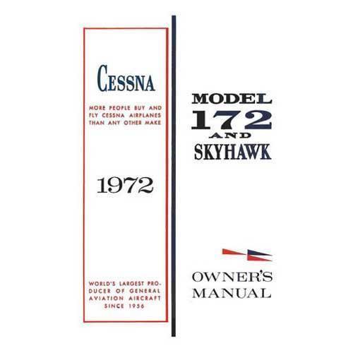 Essco Aircraft Aircraft Manual Cessna 172L  & Skyhawk 1972 Owner's Manual