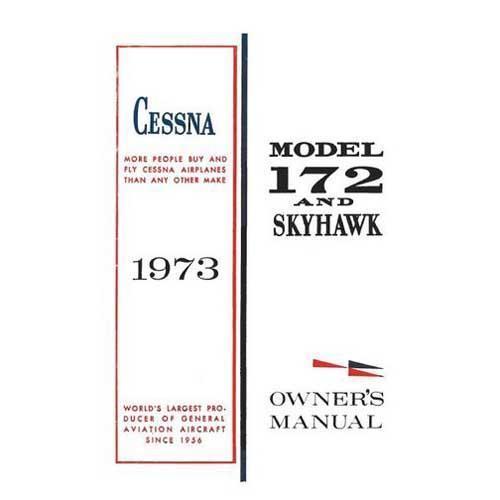 Essco Aircraft Aircraft Manual Cessna 172M & Skyhawk 1973 Owner's Manual