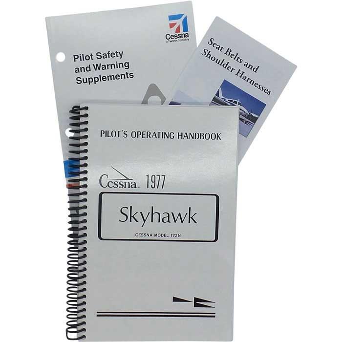 Cessna Aircraft Company Aircraft Manual Cessna 172N Skyhawk 1977 Pilot's Operating Handbook (D1082-13)