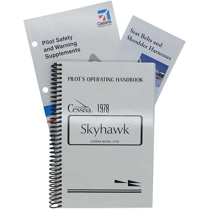 Cessna Aircraft Company Aircraft Manual Cessna 172N Skyhawk 1978 Pilot's Operating Handbook (D1109-1-13)