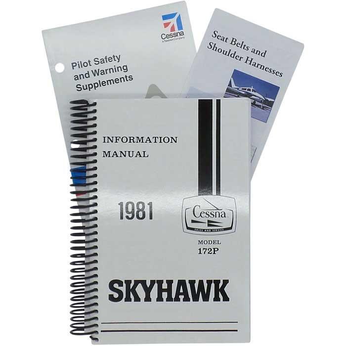 Cessna Aircraft Company Aircraft Manual Cessna 172P Skyhawk 1981 Pilot's Information Manual (D1192-13)