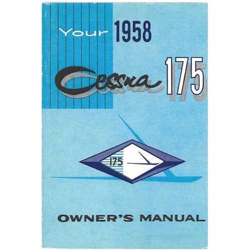 Essco Aircraft Aircraft Manual Cessna 175 1958 Owner's Manual