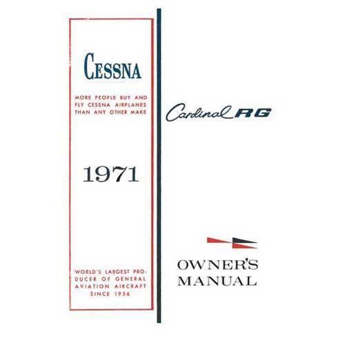 Essco Aircraft Aircraft Manual Cessna 177RG Cardinal 1971 Owner's Manual