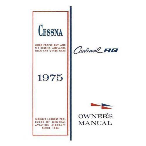 Essco Aircraft Aircraft Manual Cessna 177RG Cardinal 1975 Owner's Manual