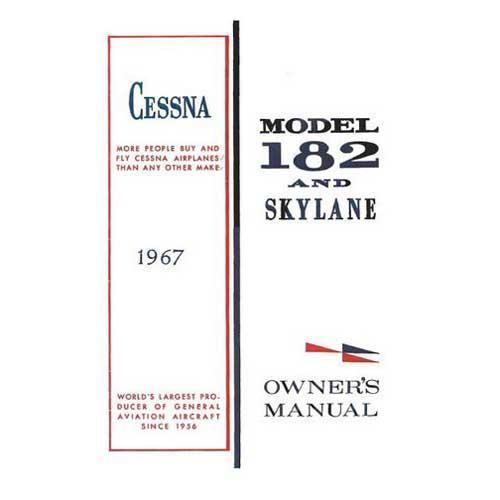 Essco Aircraft Aircraft Manual Cessna 182K & Skylane 1967 Owner's Manual