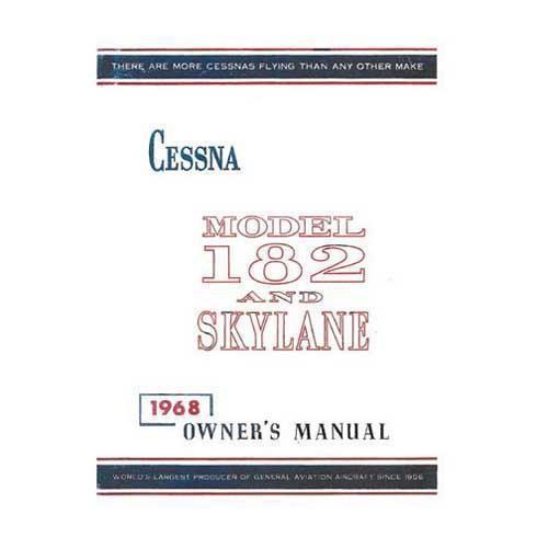 Essco Aircraft Aircraft Manual Cessna 182L & Skylane 1968 Owner's Manual