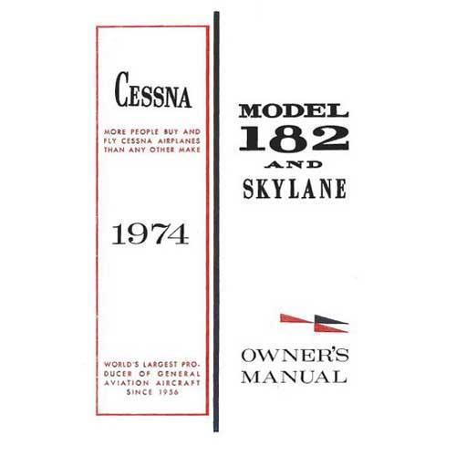 Essco Aircraft Aircraft Manual Cessna 182P & Skylane 1974 Owner's Manual