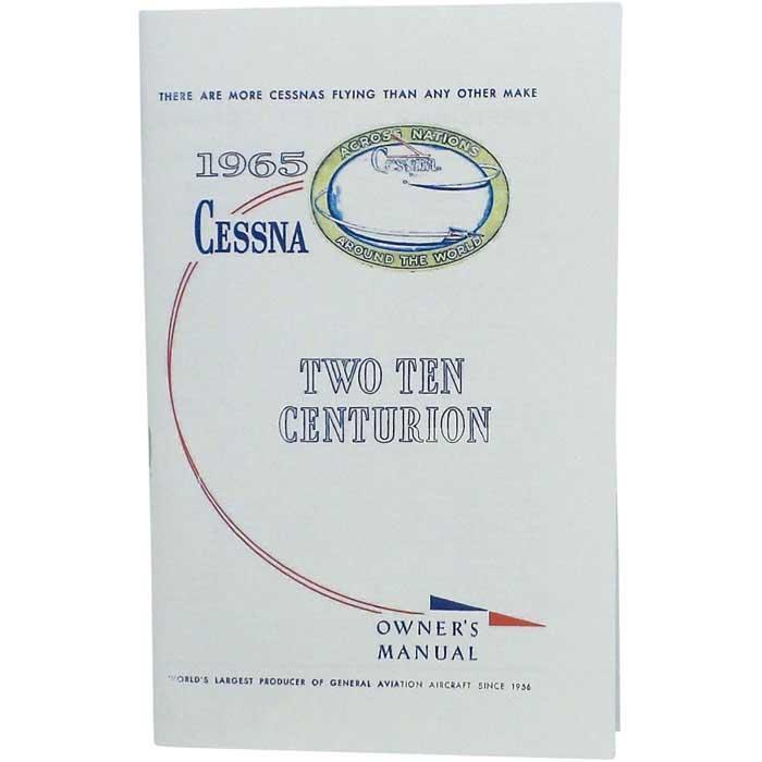 Essco Aircraft Aircraft Manual Cessna 210E 1965 Owner's Manual