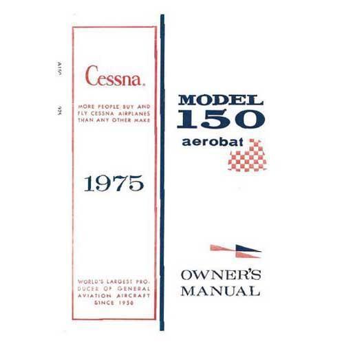 Essco Aircraft Aircraft Manual Cessna A150M Aerobat 1975 Owner's Manual