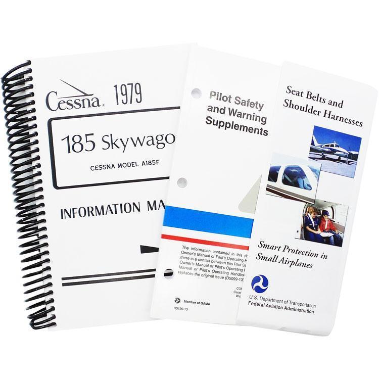 Cessna Aircraft Company Aircraft Manual Cessna A185F 1979 Pilot's Information Manual (D1144-13)