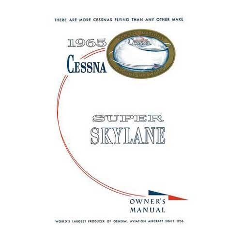 Essco Aircraft Aircraft Manual Cessna P206 Super Skylane 1965 Owner's Manual