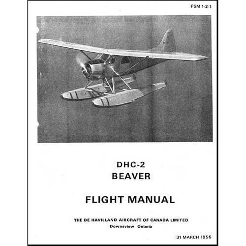 Essco Aircraft Aircraft Manual DeHavilland DHC-2 Beaver 1956 Flight Manual (part# PSM-1-2-1)