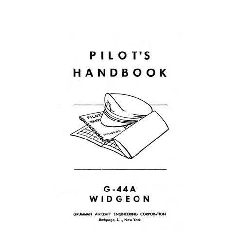 Essco Aircraft Aircraft Manual Grumman G-44A Widgeon Pilot's Operating Handbook (part# GRG44A-POH-C)