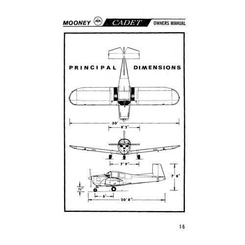 Essco Aircraft Aircraft Manual Mooney Cadet 1969 Owner's Manual (part# MOCADET-69-O-C)