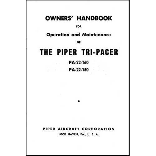 Essco Aircraft Aircraft Manual Piper PA-22-150, PA-22-160 Owner's Manual (part# 753-526)