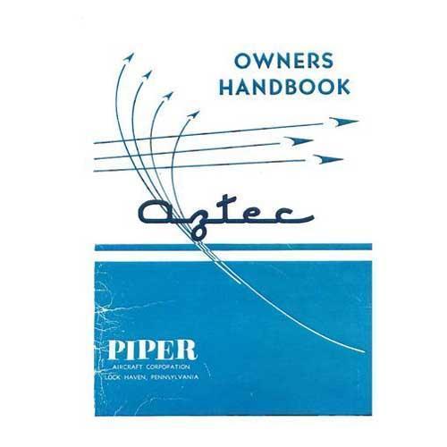 Essco Aircraft Aircraft Manual Piper PA23-250 Aztec 1960-61 Owner's Manual (part# 753-571)