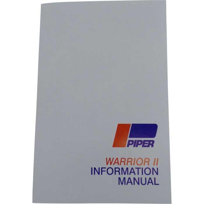 Essco Aircraft Aircraft Manual Piper PA28-161 Warrior II 1983-94 POH (761-780)