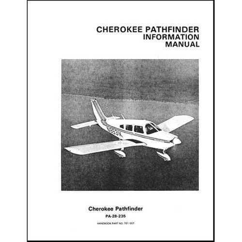 Essco Aircraft Aircraft Manual Piper PA28-235 Pathfinder 1974-76 POH (761-557)