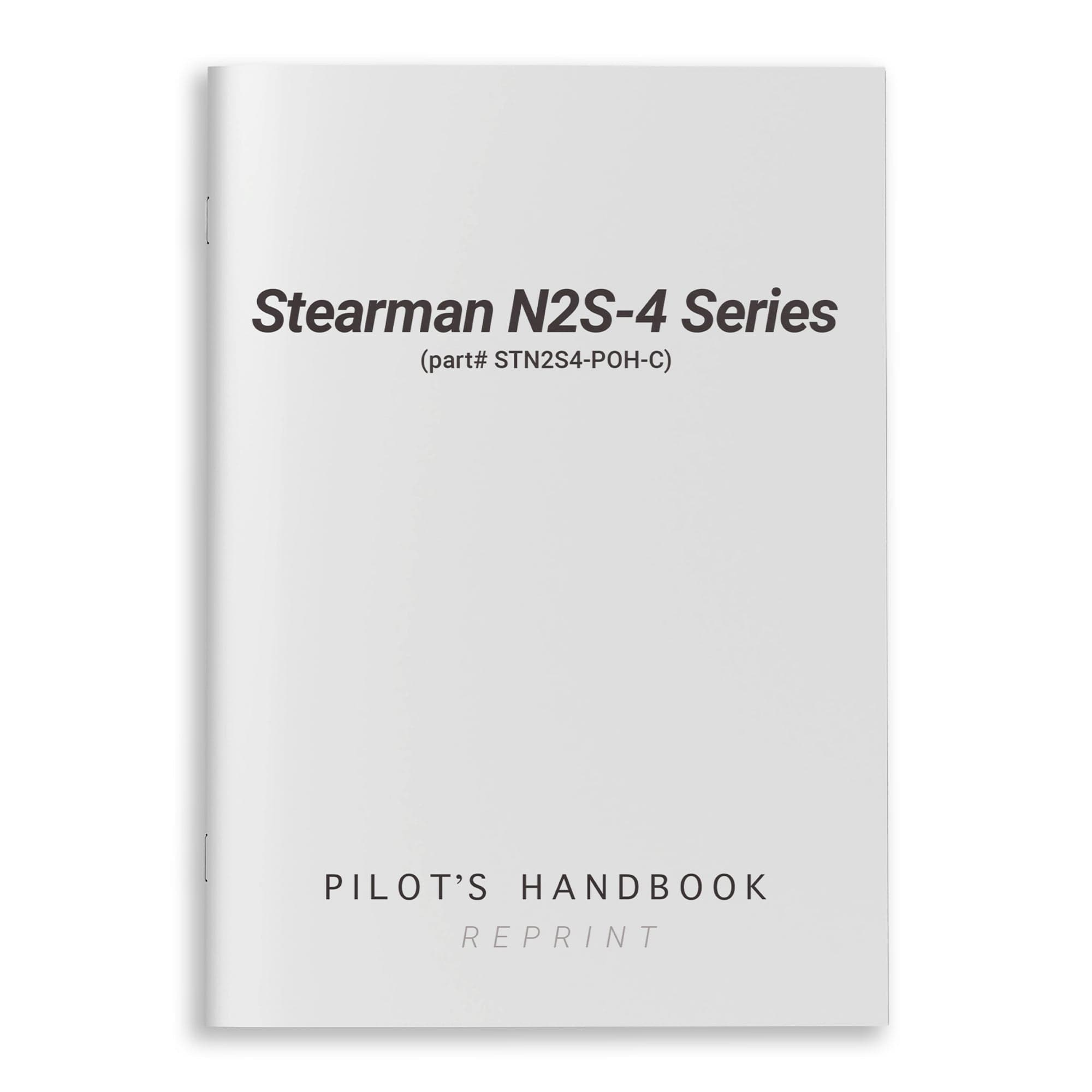 Essco Aircraft Aircraft Manual Stearman N2S-4 Series Pilot's Handbook (part# STN2S4-POH-C)