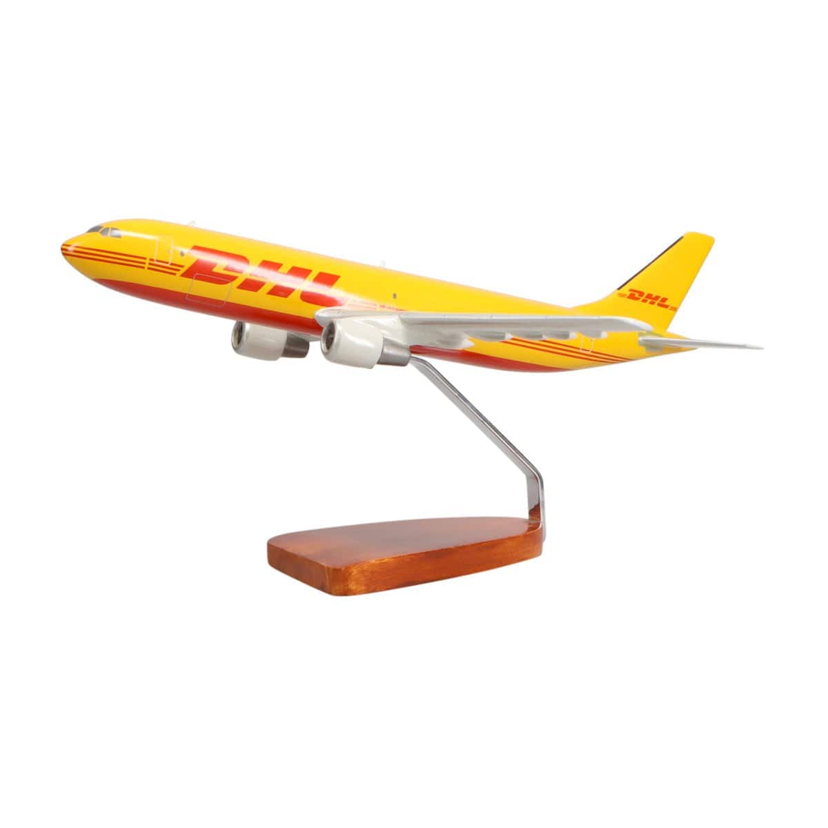 High Flying Models Aircraft Models Airbus A300-600RF DHL Large Mahogany Model