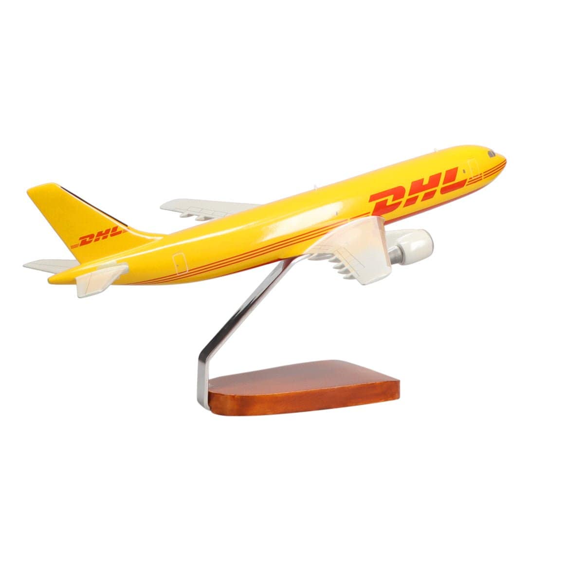 High Flying Models Aircraft Models Airbus A300-600RF DHL Large Mahogany Model