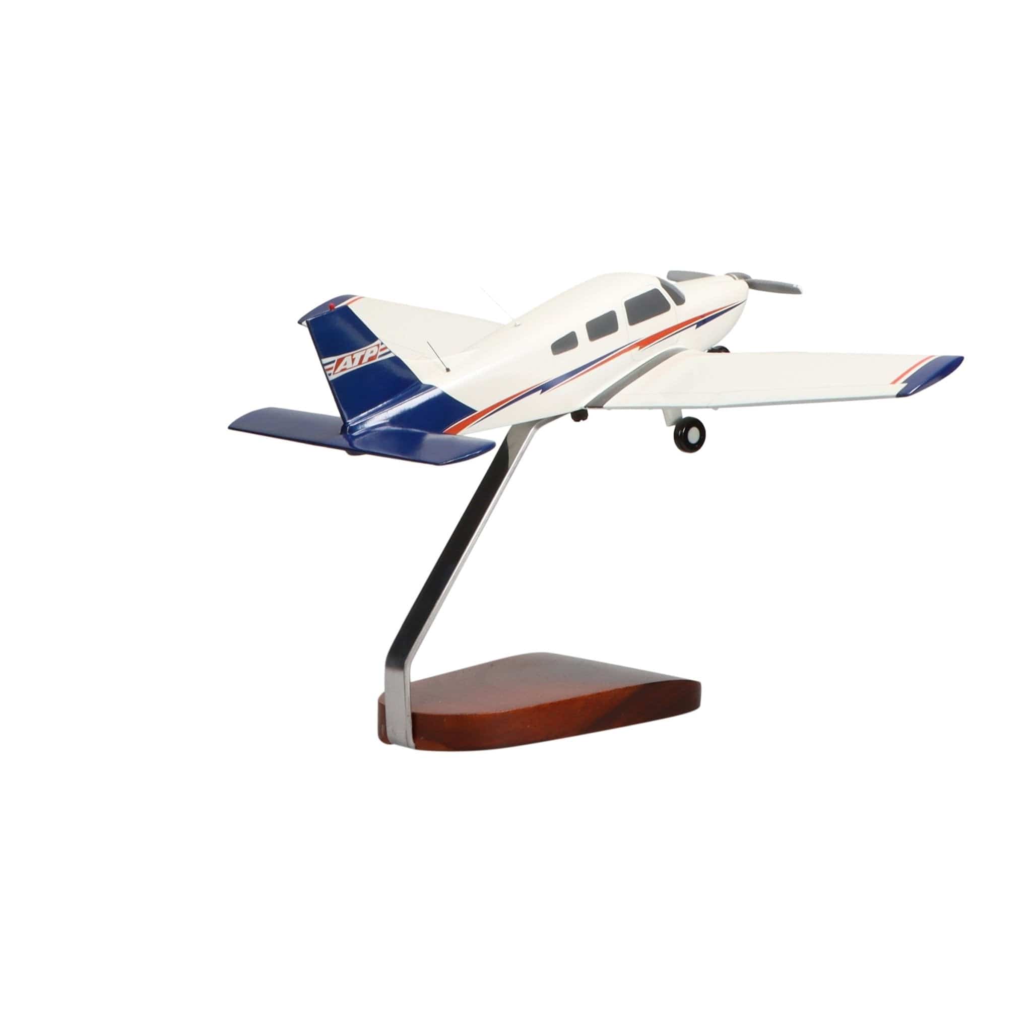 High Flying Models Aircraft Models ATP Piper Archer TX Large Mahogany Model