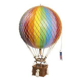 Authentic Models Aircraft Models Authentic Models Floating The Skies, Rainbow Hot Air Balloon