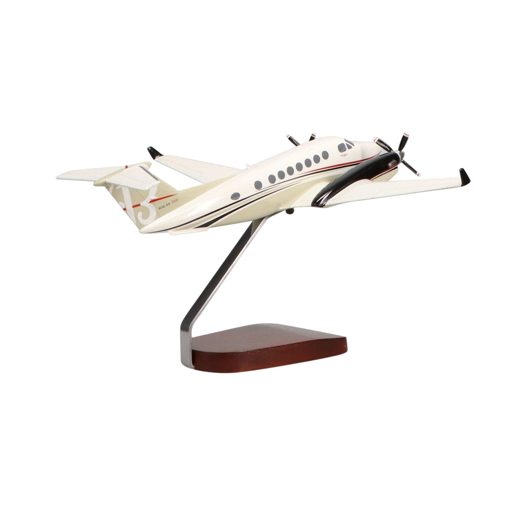 High Flying Models Aircraft Models Beechcraft® King Air 350i Large Mahogany Model