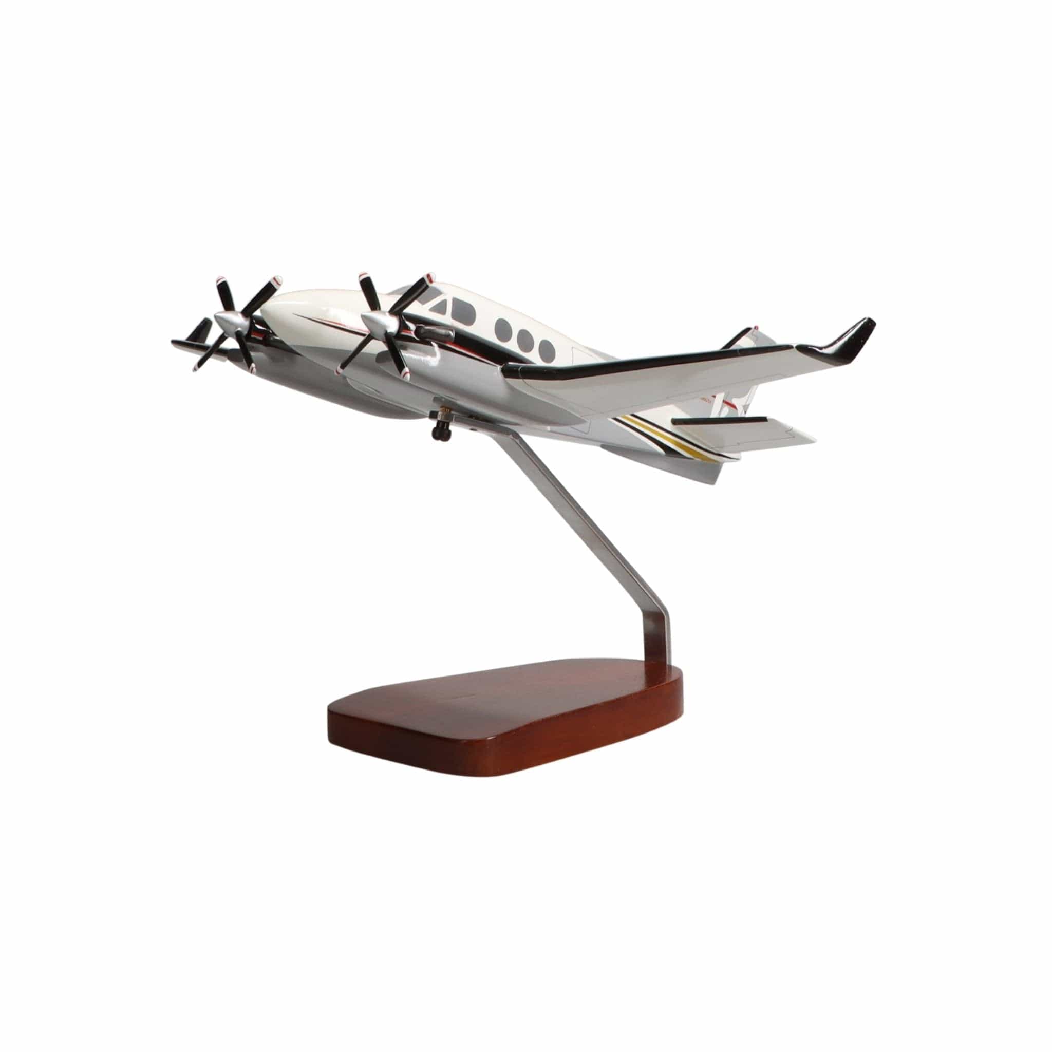 High Flying Models Aircraft Models Beechcraft® King Air C90GTx Large Mahogany Model