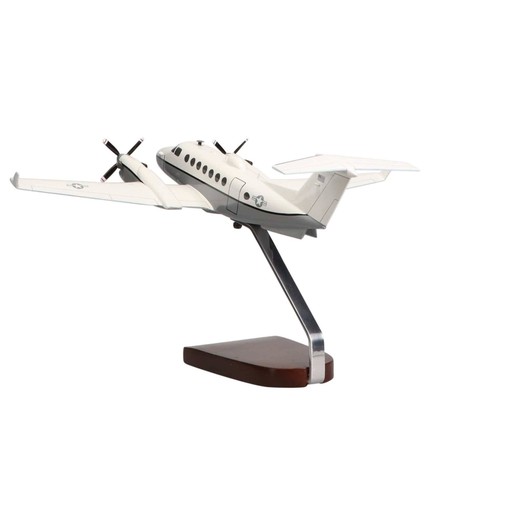 High Flying Models Aircraft Models Beechcraft® MC-12W "Project Liberty" Large Mahogany Model