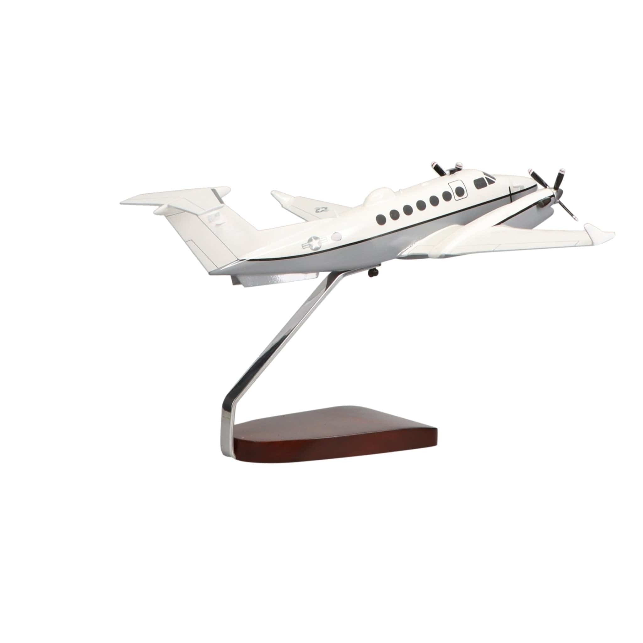 High Flying Models Aircraft Models Beechcraft® MC-12W "Project Liberty" Large Mahogany Model