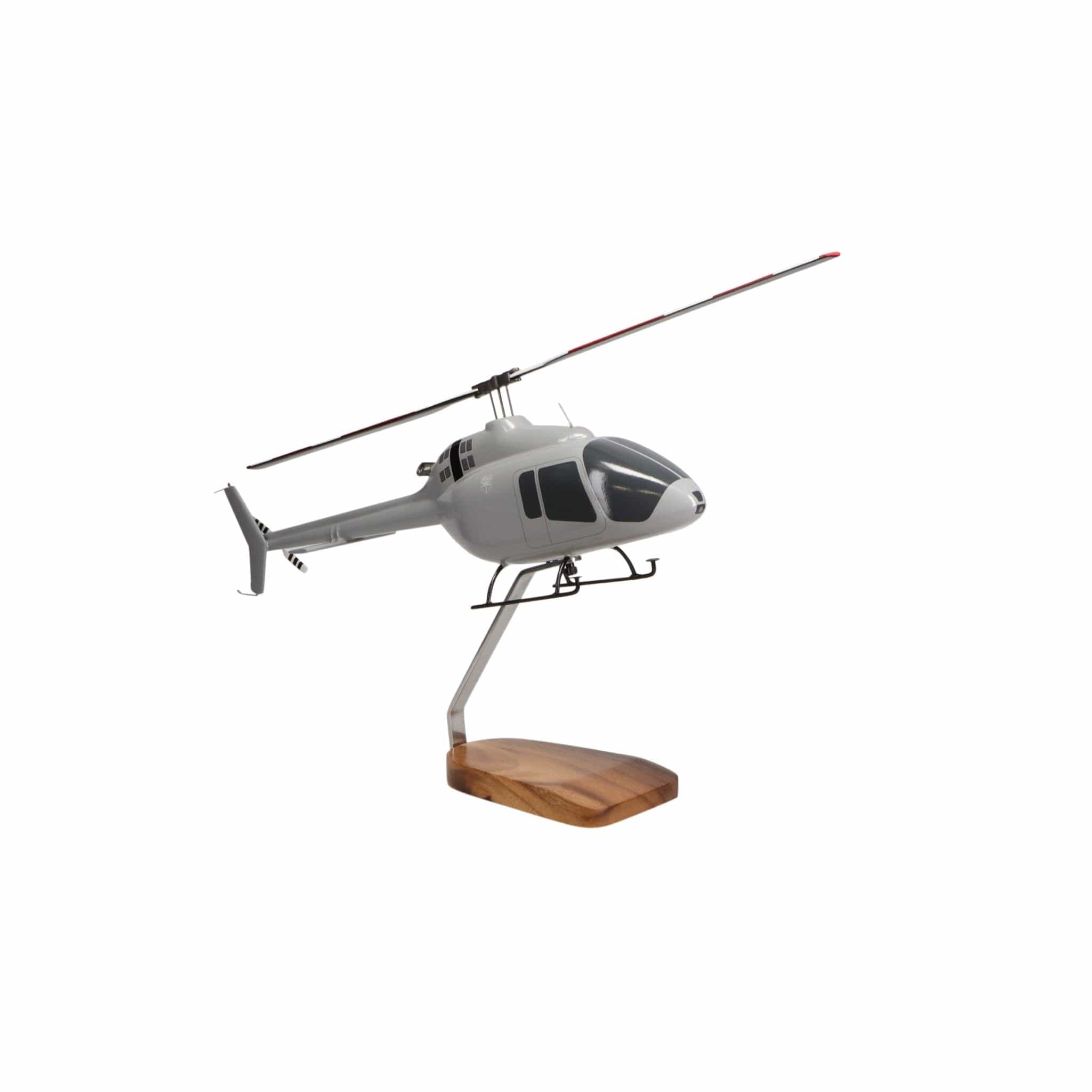 High Flying Models Aircraft Models Bell® 505 Jet Ranger X Large Mahogany Model