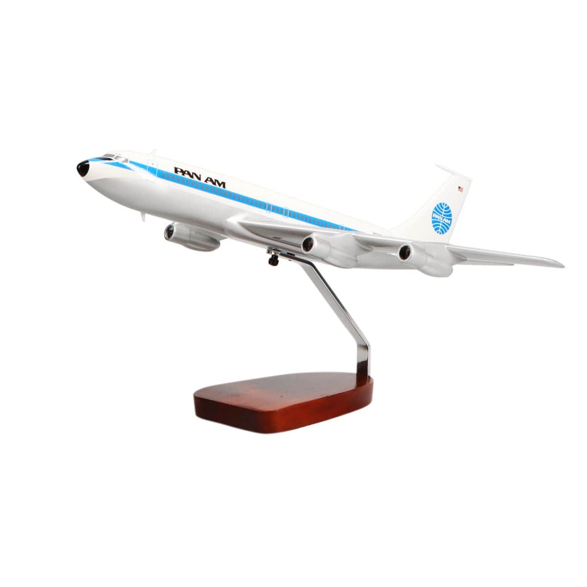 High Flying Models Aircraft Models Boeing™ 707-320 Pan American Large Mahogany Model