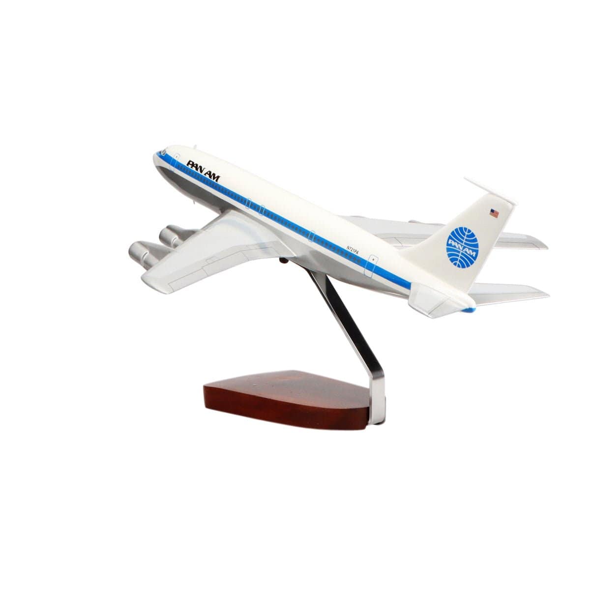 High Flying Models Aircraft Models Boeing™ 707-320 Pan American Large Mahogany Model