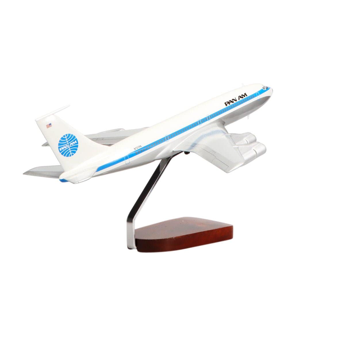 High Flying Models Aircraft Models Boeing™ 707-320 Pan American Large Mahogany Model