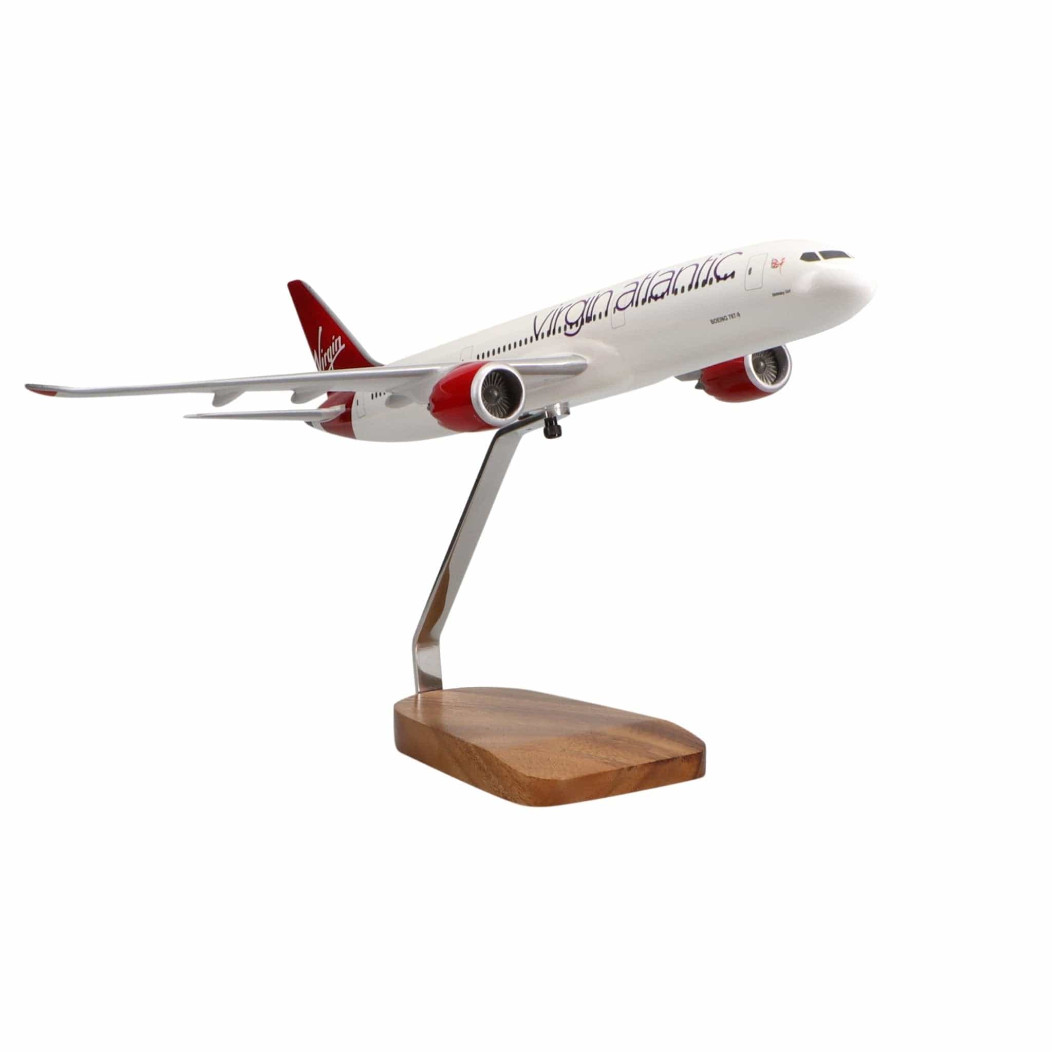 High Flying Models Aircraft Models Boeing 787-9 Virgin Atlantic Birthday Girl Large Mahogany Model