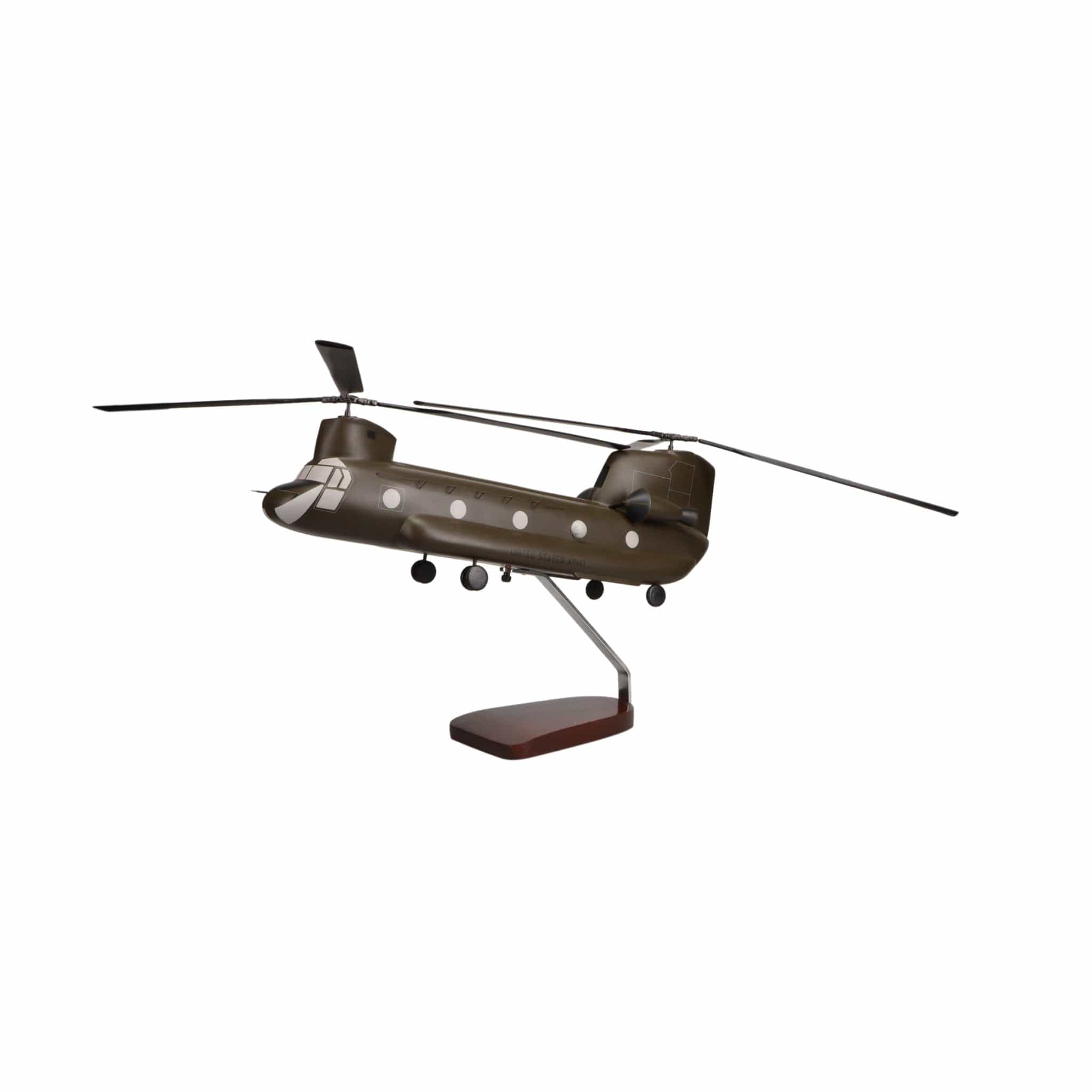 High Flying Models Aircraft Models Boeing™ CH-47D Chinook Large Mahogany Model