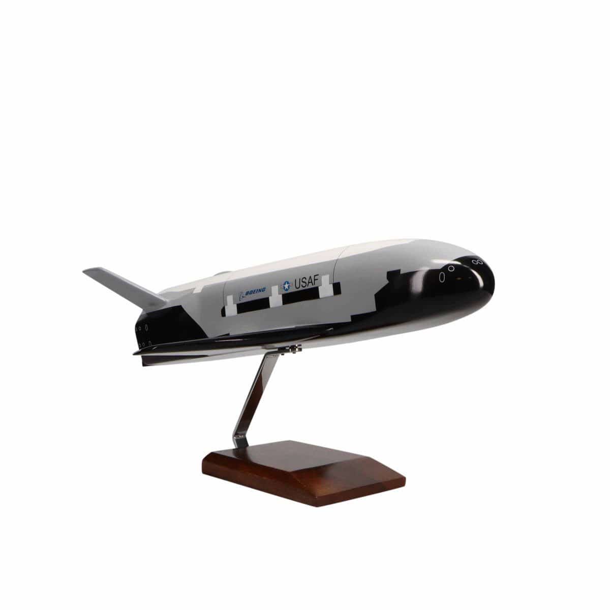 High Flying Models Aircraft Models Boeing X-37B Orbital Space Shuttle Large Mahogany Model