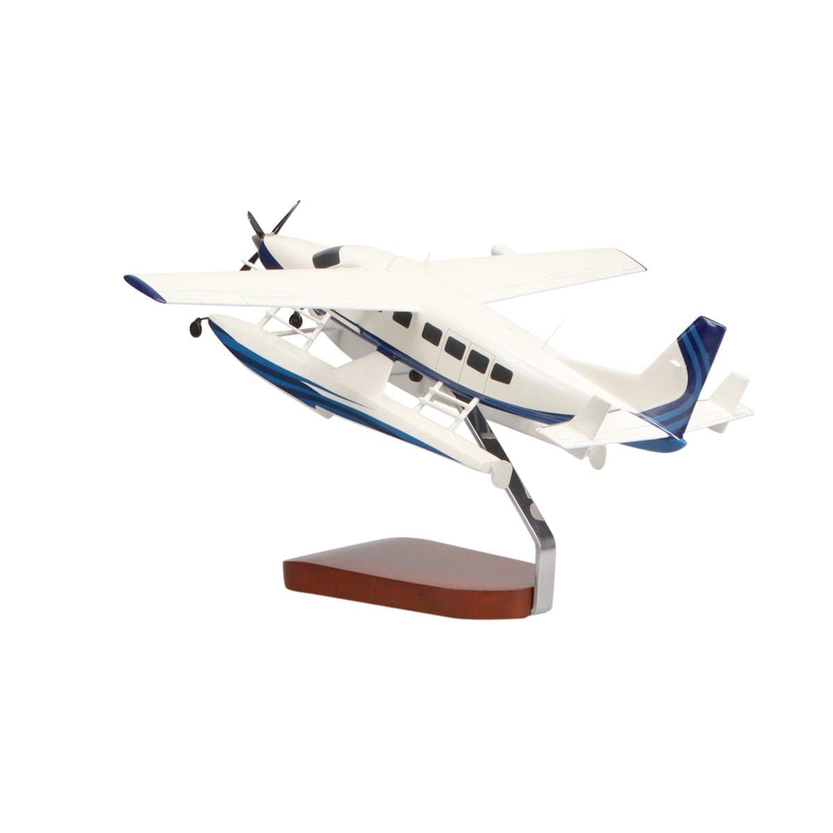 High Flying Models Aircraft Models Cessna® 208 Caravan on Floats Large Mahogany Model