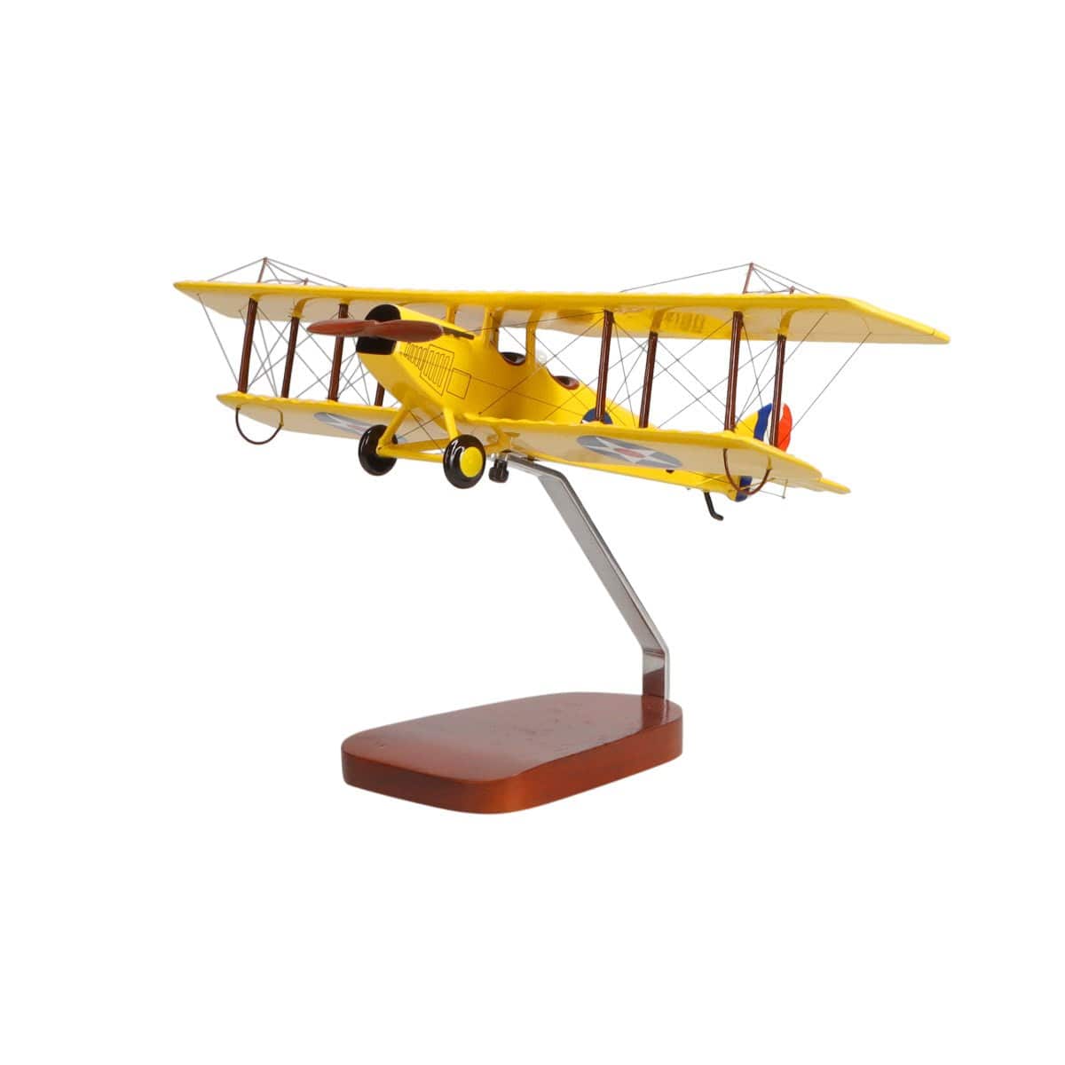 High Flying Models Aircraft Models Curtiss JN-4 Jenny Large Mahogany Model