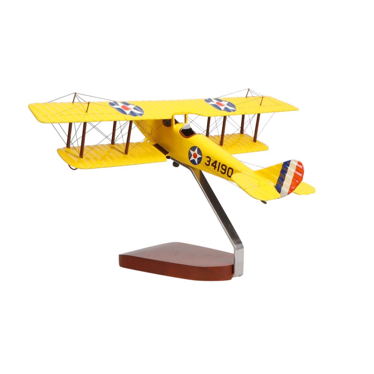 High Flying Models Aircraft Models Curtiss JN-4 Jenny Large Mahogany Model