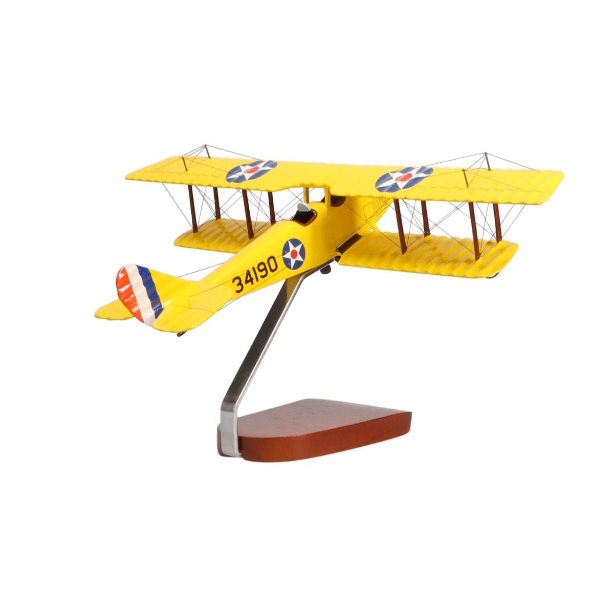 High Flying Models Aircraft Models Curtiss JN-4 Jenny Large Mahogany Model