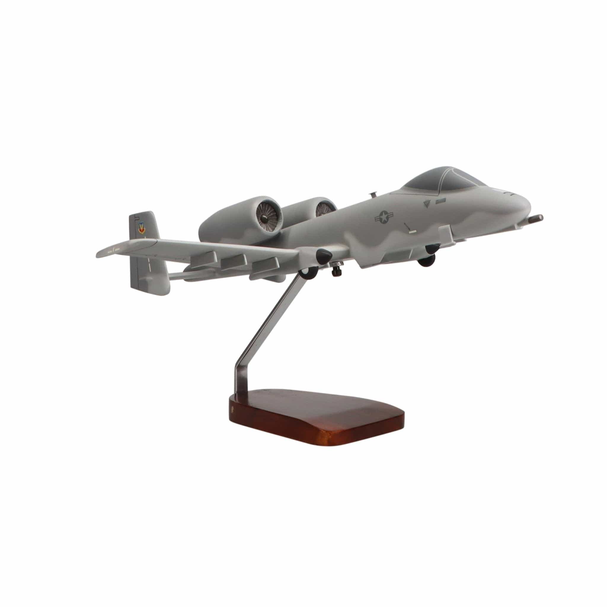 High Flying Models Aircraft Models Fairchild Republic A-10A Thunderbolt II® Warthog Large Mahogany Model