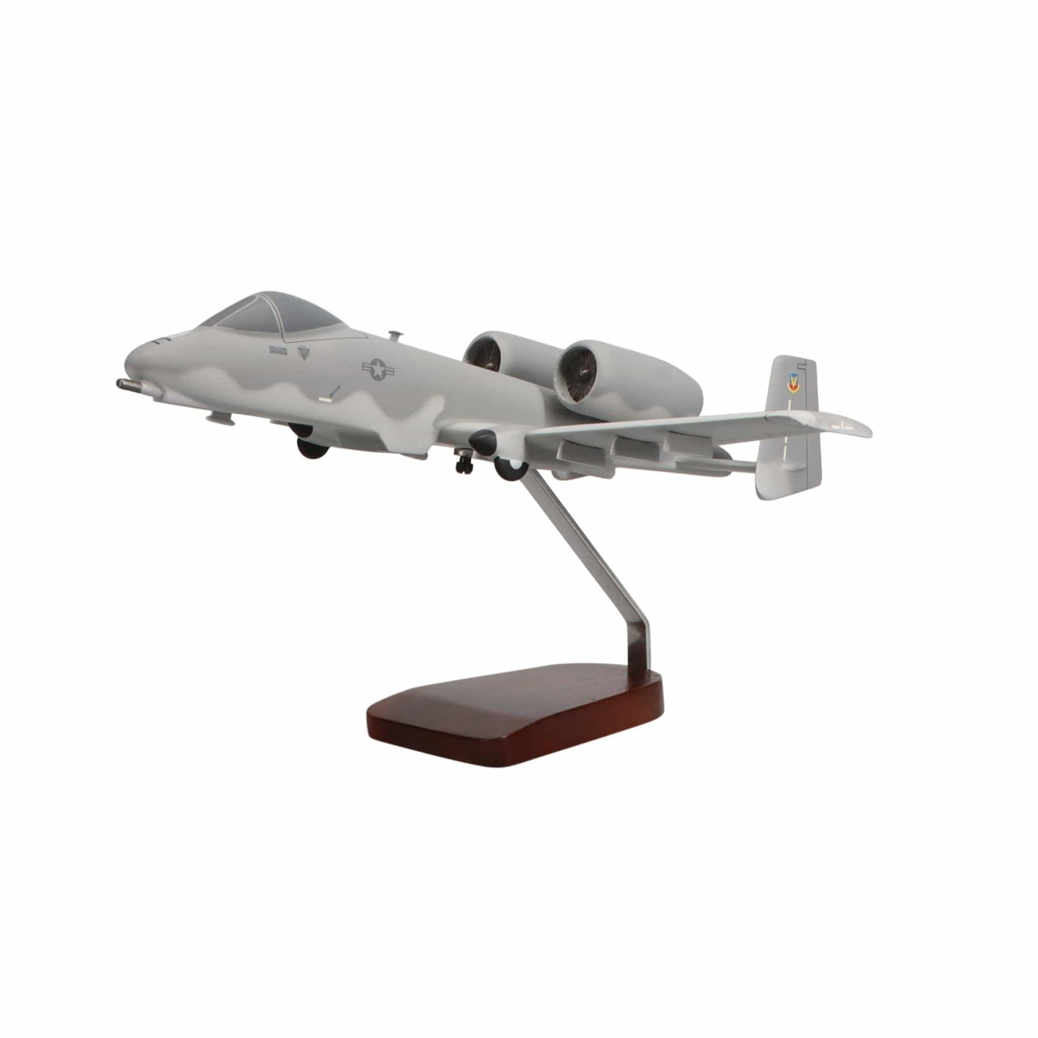 High Flying Models Aircraft Models Fairchild Republic A-10A Thunderbolt II® Warthog Large Mahogany Model