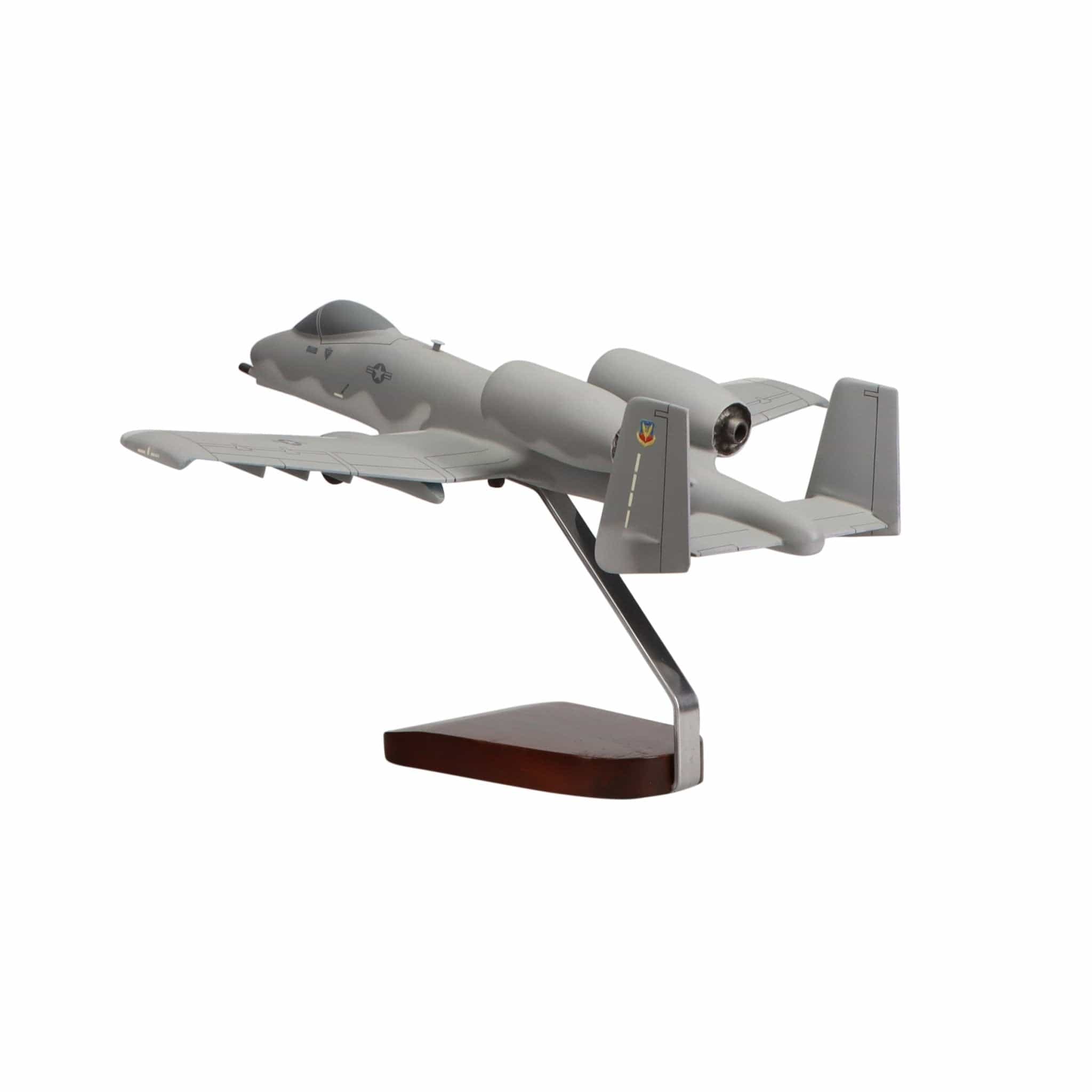 High Flying Models Aircraft Models Fairchild Republic A-10A Thunderbolt II® Warthog Large Mahogany Model