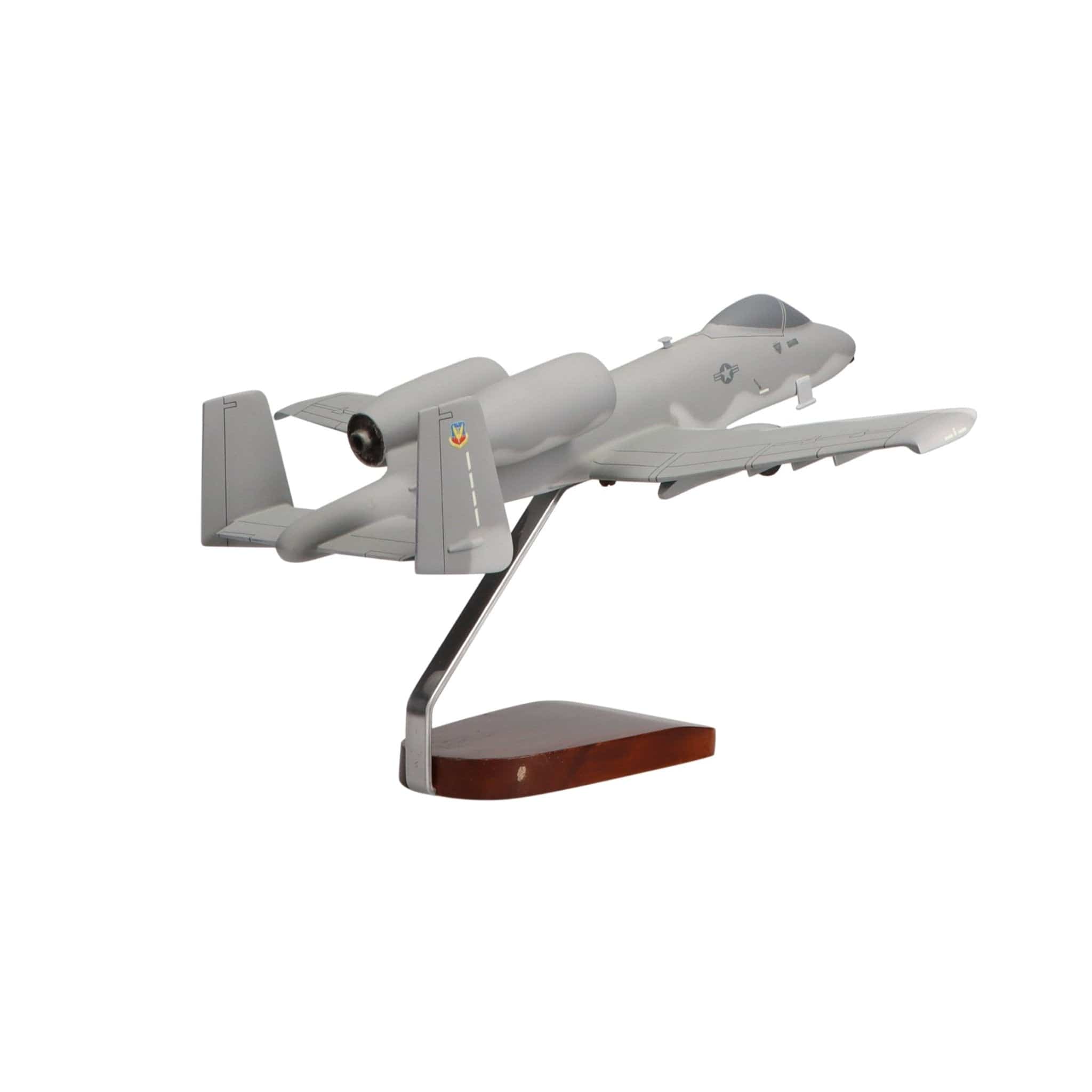 High Flying Models Aircraft Models Fairchild Republic A-10A Thunderbolt II® Warthog Large Mahogany Model