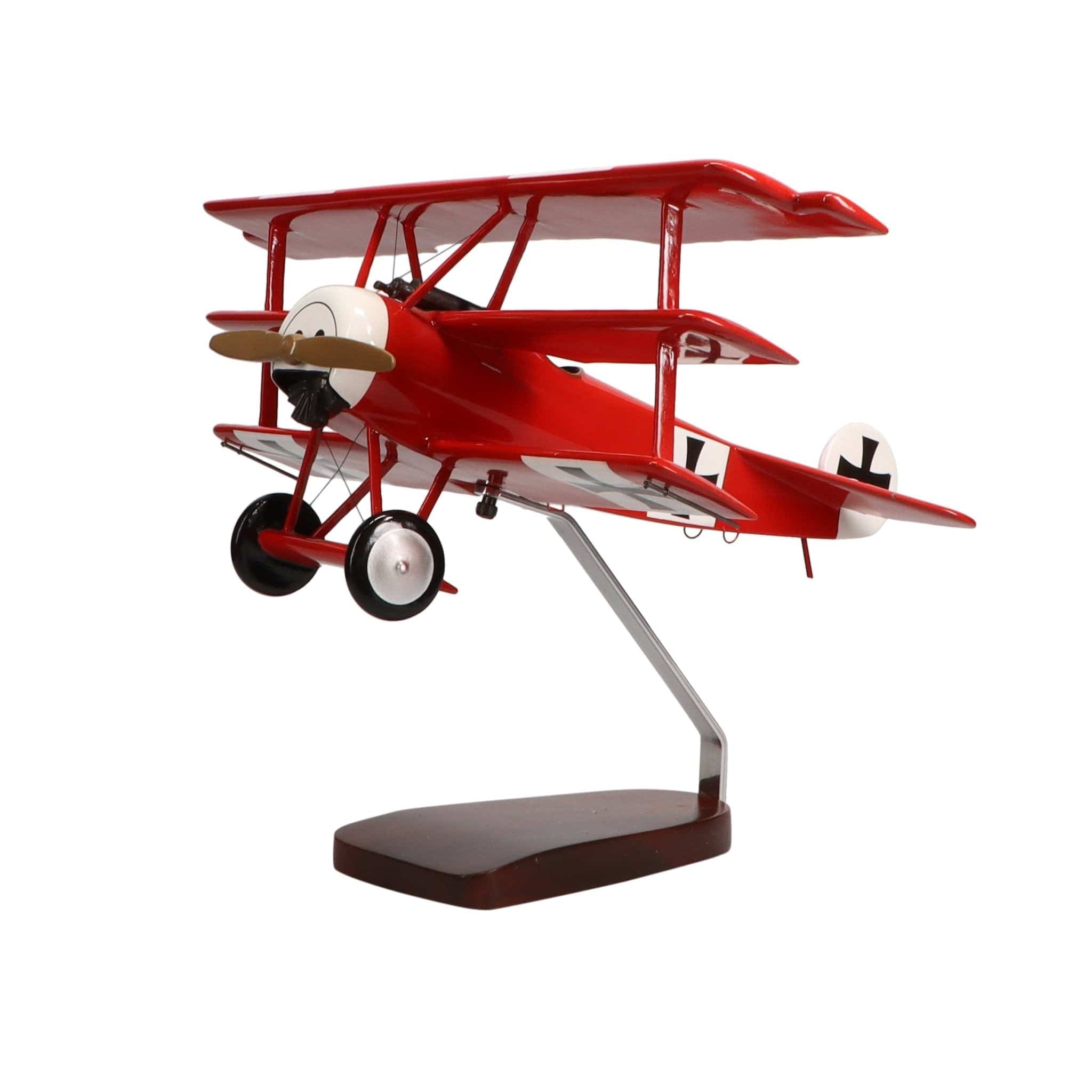 High Flying Models Aircraft Models Fokker Dr.I Large Mahogany Model